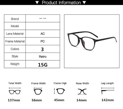 Fashion Reading Glasses Anti-Blue Light Women Men Computer Presbyopia Hyperopia Reading Eyeglasses+1.0+1.5+2.0+2.5+3.0+3.5+4.0